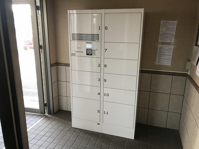 熊本市東区御領８丁目の賃貸マンションのロビー