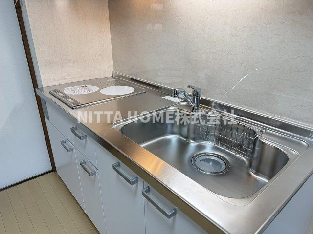 プロムナードⅢのキッチン|綺麗なキッチンのシンクです＊