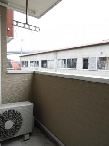 ナーシサス　ガーデンのバルコニー|バルコニー付きです