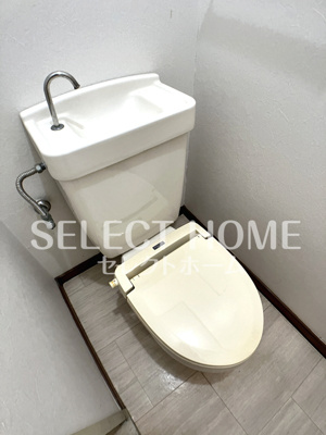 【トイレ】 | コーポ松井 | コンパクトで使いやすいトイレです