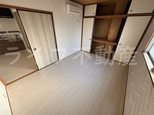 レナジア新深江　深江小学校区の寝室|ゆとりの広さです