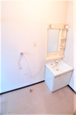 サンノーハイツの独立洗面台