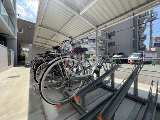 【その他共用部分】 | BRIGHT CUBE | BRIGHT CUBE　駐輪場