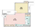 【間取り】 | ラ・ドゥセール湊町　使い勝手のよい間取り