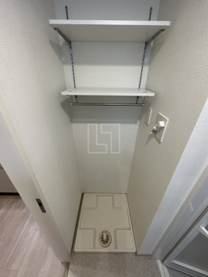 【洗面所】 | サザンクレストなんば南 | サザンクレストなんば南　室内洗濯機置き場