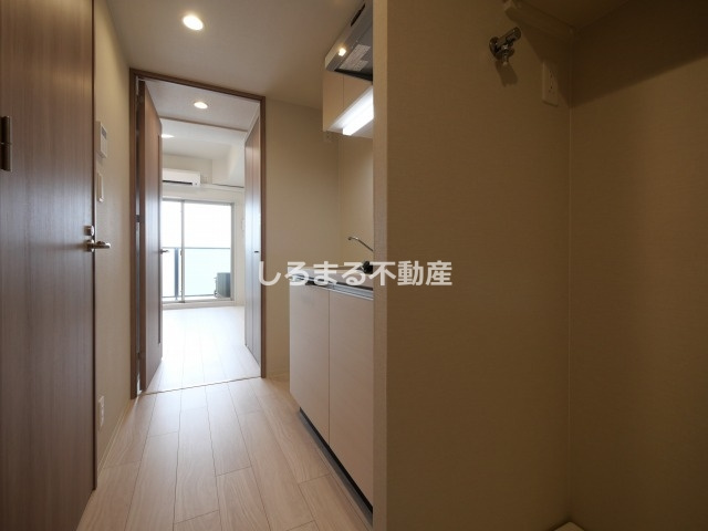 プレサンス緑橋ソレアスの玄関