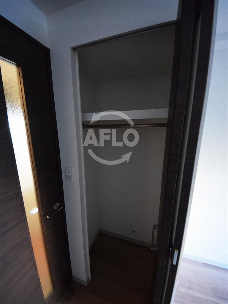 プレサンス北堀江の収納|プレサンス北堀江 　クローゼット