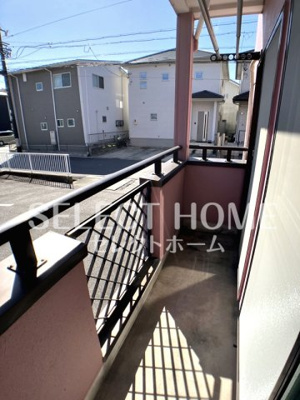 【バルコニー】 | ハウスエイト | 広々としたバルコニーです