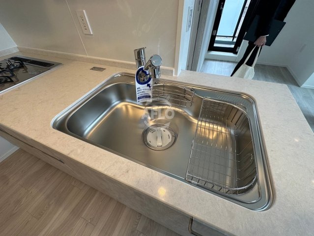 ジオタワー新町　堀江小学校のキッチン|ジオタワー新町　キッチン