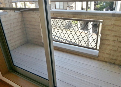 【バルコニー】 | 松井ハイツ | 南西向き　※写真はイメージです