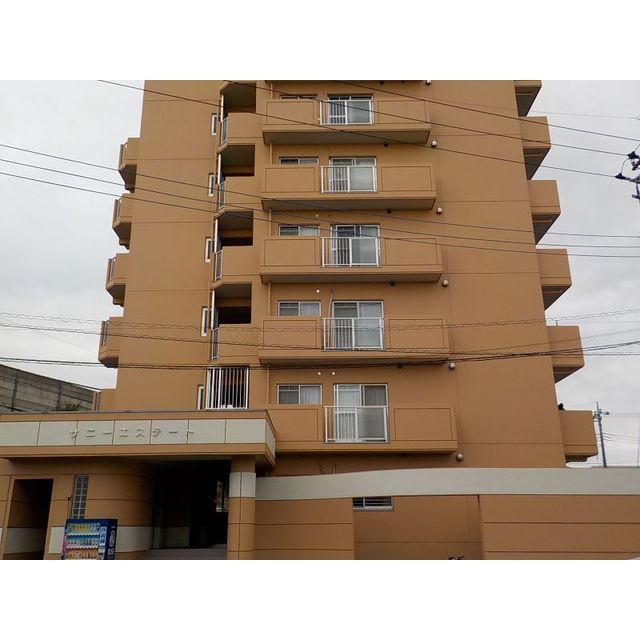 【賃貸マンション】サニーエステートの外観|外観です