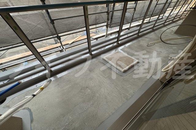 ワールドアイ大阪EAST Cityのバルコニー|落ち着いた時間を過ごせるバルコニーです