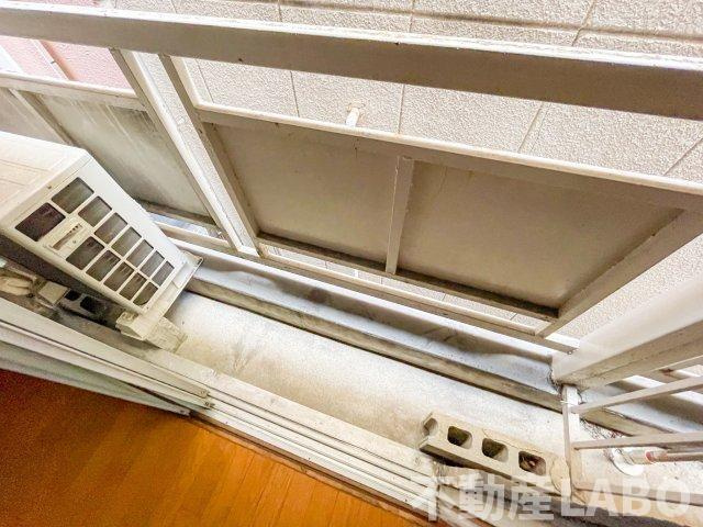 宮本マンションのバルコニー
