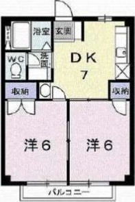 アクティブ本郷　　刈谷市近郊の賃貸ならクラスホーム刈谷店の間取り