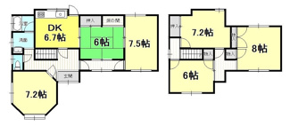 【間取り】 | 戸建　北条辻
