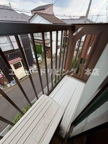 サーティ・ワンのバルコニー