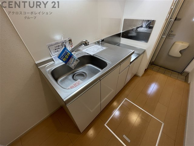 収納があって便利なキッチンです！