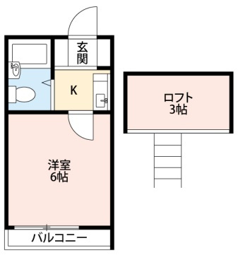 【間取り】 | ボヌール絆Ⅱ