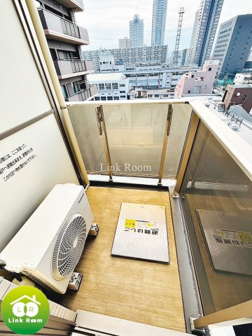 ディアレイシャス菊川のバルコニー