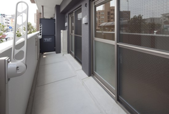 プランドール藤久のバルコニー