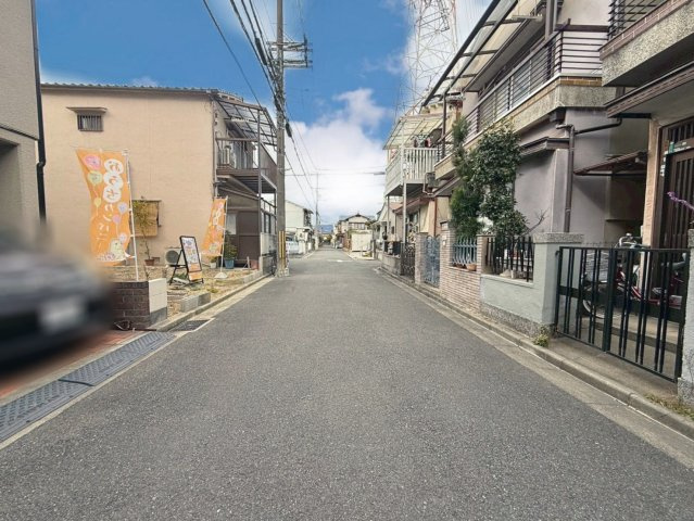 日向町　建築条件無土地の土地図|住宅街で車通りが少ないのでお子様がいるご家庭でも安心ですね！