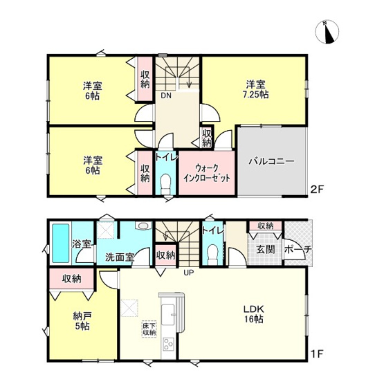 【間取り】 | 姫路市香寺町広瀬第1/全3棟