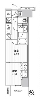 【間取り】 | WORVE横浜伊勢佐木町