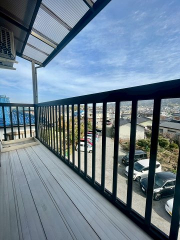 永野コーポ2のバルコニー