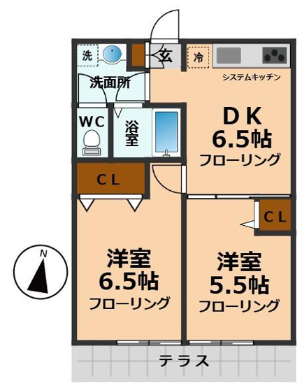 【間取り】 | Fコート高井戸