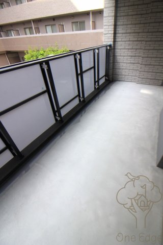 Fujiman南森町のバルコニー