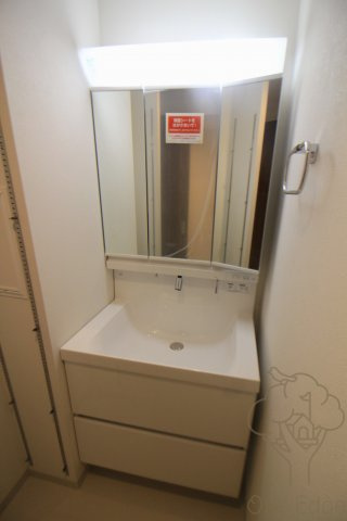 Fujiman南森町の独立洗面台