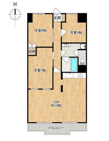 パクテラス桂川307号　JR「桂川駅」徒歩13分