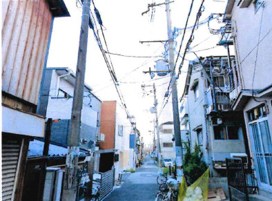 大阪市西成区天下茶屋東　文化住宅の周辺