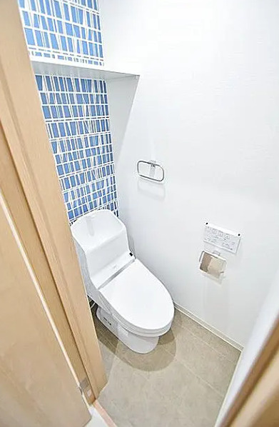 大阪市住之江区南加賀屋　収益マンション　パークス住之江Ⅰのトイレ