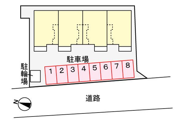 ロルバーン　　刈谷市近郊の賃貸ならクラスホーム刈谷店の駐車場