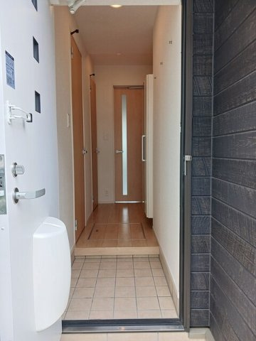 ハピアス鎌田の玄関