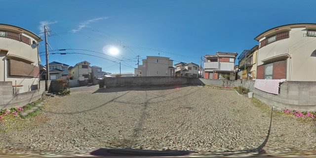 明石市魚住町清水土地の外観|【現地土地写真】公営水道、公共下水、都市ガスに対応しています。詳細はお気軽にお問い合わせください。