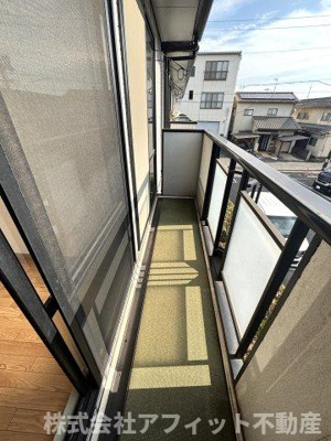 【バルコニー】 | ウィンディア平川　B | 南西向き