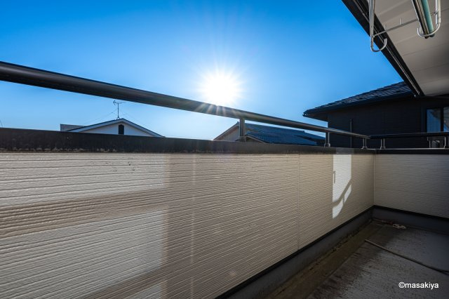 三輪三丁目戸建のバルコニー