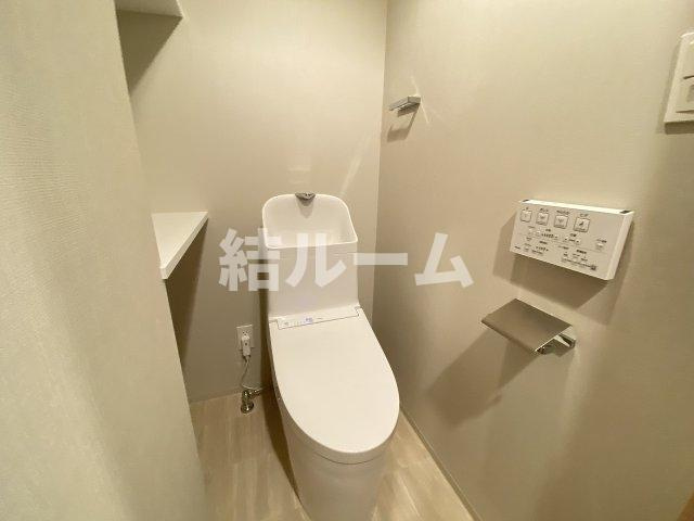 豊島区要町３丁目の賃貸マンションのトイレ