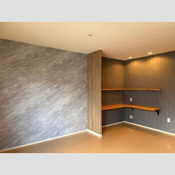 クラインガルテン B棟の居間・リビング