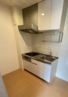 クラインガルテン B棟のキッチン