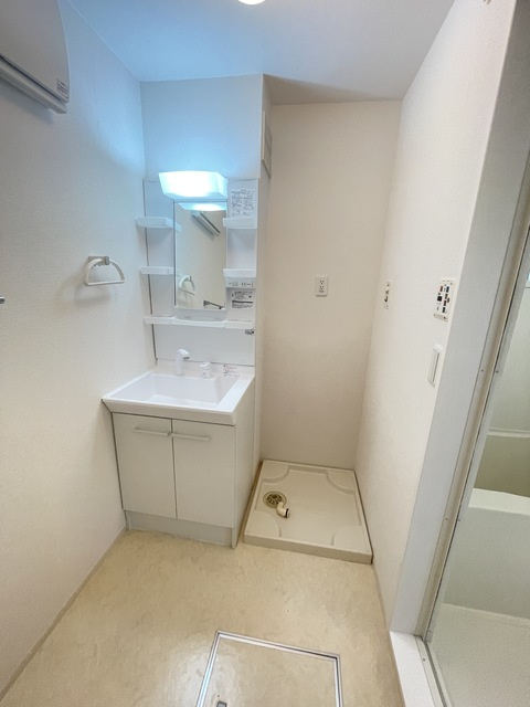 クラインガルテン B棟の洗面所