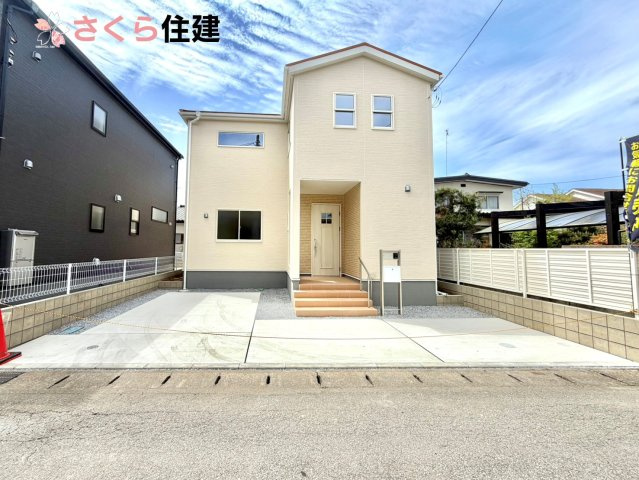 リーブルガーデン宇都宮岩曽町第3　1号棟の駐車場|カースペース２台可能です。