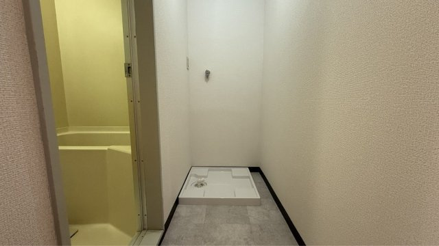 柏の杜ハイツの洗面所