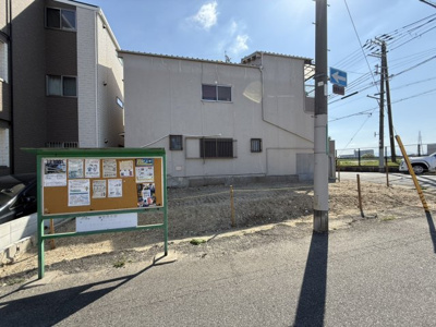 【前面道路含む現地写真】 | 【プレイワーク香ヶ丘町Ⅱ】新築建売・浅香山小・南西角地・4LDK・堺市堺区香ヶ丘町5丁 | 前面道路含む現地写真です