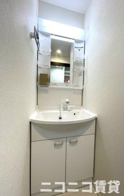 【独立洗面台】 | ハーモニーテラス尾久駅前 | 別号室イメージの為、現状を優先致します。