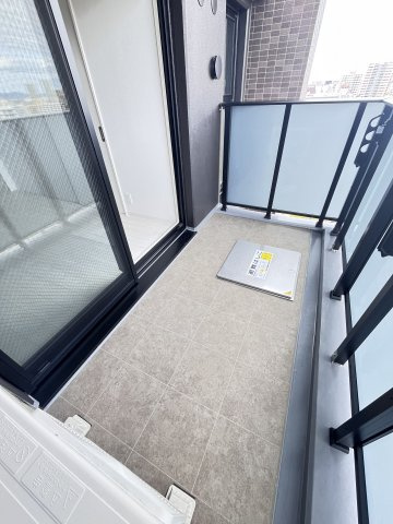 ライフフィールド都島　ラ・フォンテのバルコニー