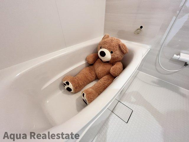 オール電化デザイナーズハウス高松市太田上町建売⑤の浴室|お風呂でホッとひと息。１日の疲れを癒しましょう。