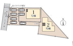 【区画図】 | 船橋市三山九丁目　新築分譲住宅１号棟 | 船橋市三山９丁目　１号棟